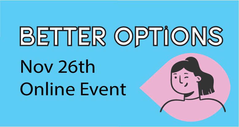 Better Options 2022 - Save the Date November 26th