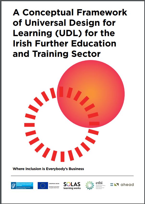 Conceptual Framework of Universal Design for Learnung for Irish FET Sector