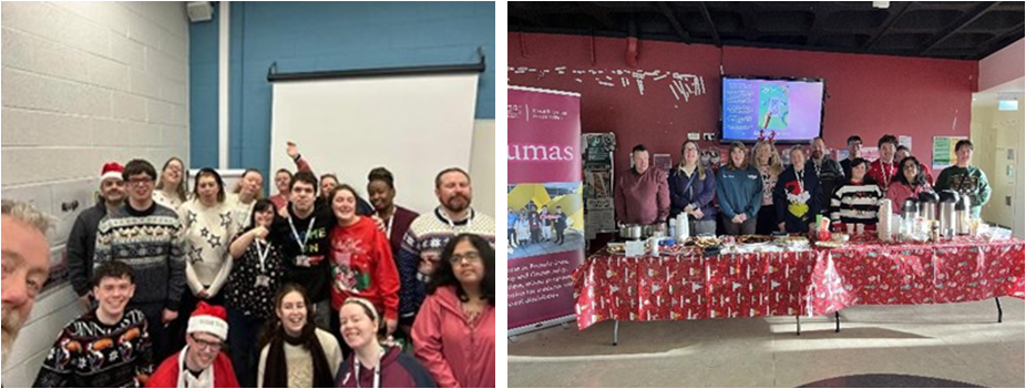 Class rep election group pic and Christmas event