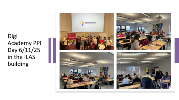 Photo montage of Cumas students at Digi Academy