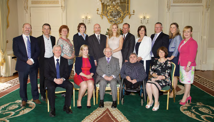 WAM Employers with President Michael D. Higgins<
