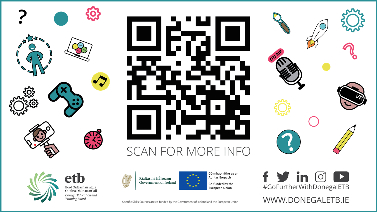 QR code for link http://students.the-collective.ie/