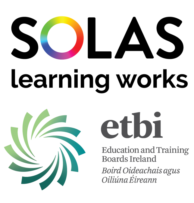 SOLAS and ETBI - Education and Training Boards Ireland logos