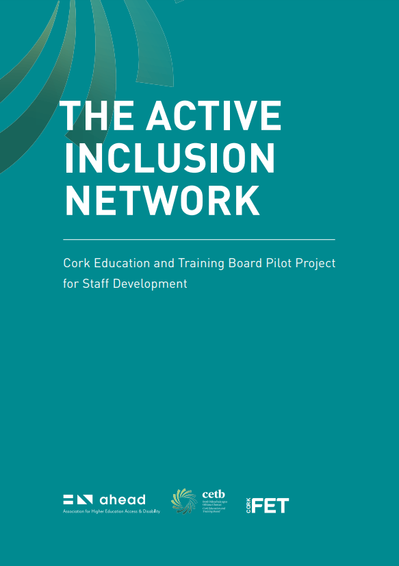 Active Inclusion Network: Cork Education and Training Board Pilot Project for Staff Development